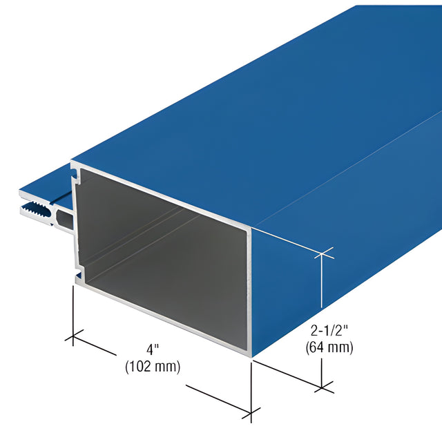 CRL-U.S. Aluminum Custom KYNAR® Paint 4" Vertical/Horizontal Mullion, 24'-2"