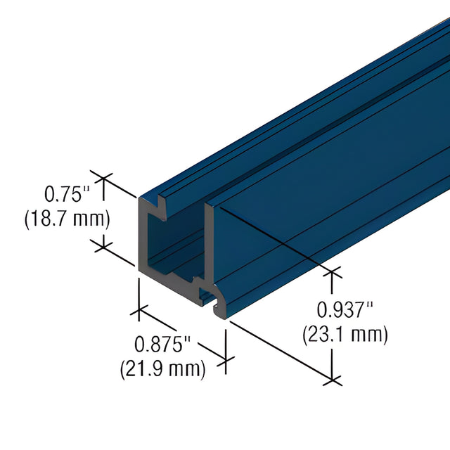 CRL-U.S. Aluminum Custom KYNAR® Paint 9/16" Pocket Reducer for StormWall XL Mullions
