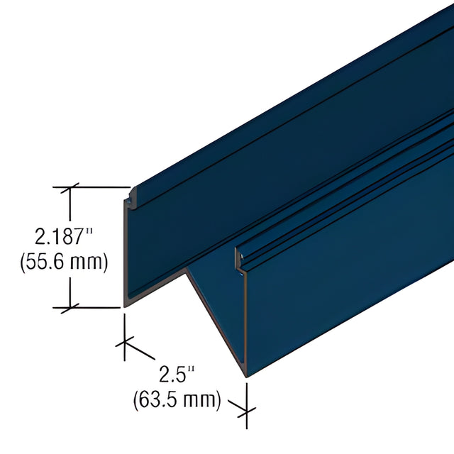 CRL-U.S. Aluminum Custom KYNAR® Paint 90 Degree Mullion Cover for StormWall XL Mullions