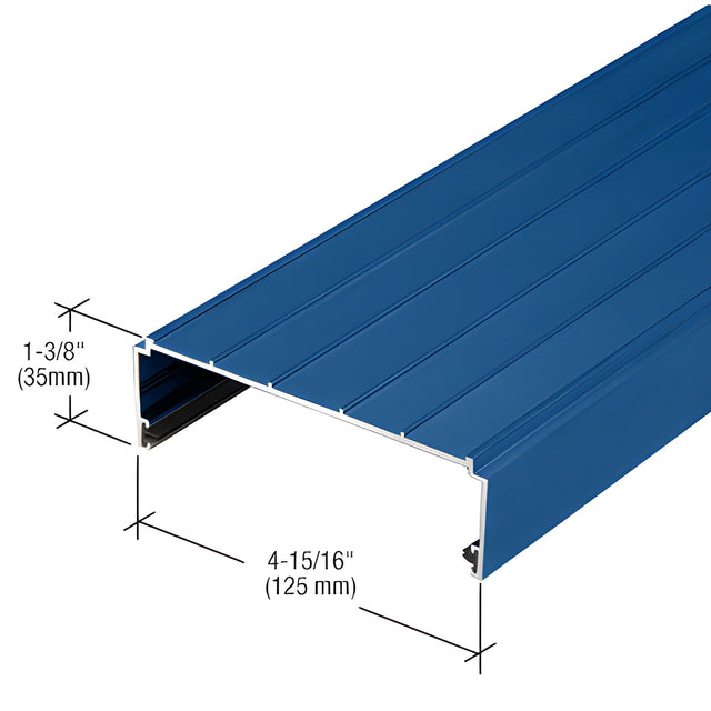 CRL-U.S. Aluminum Custom KYNAR® Paint Compensating Head Channel - 24'-2"