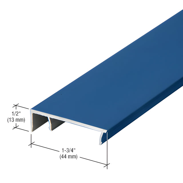CRL-U.S. Aluminum Custom KYNAR® Paint Door Jamb Face Cap, 24'-2"