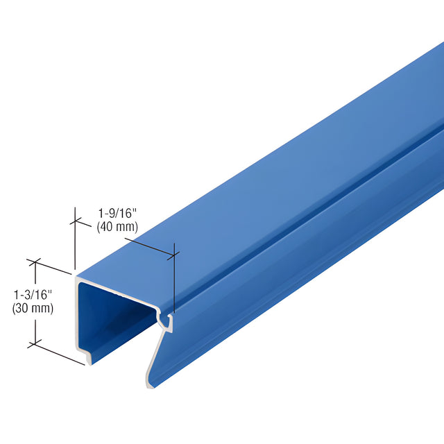 CRL-U.S. Aluminum Custom KYNAR® Paint Glass Stop for 1" Glass - 24'-2"