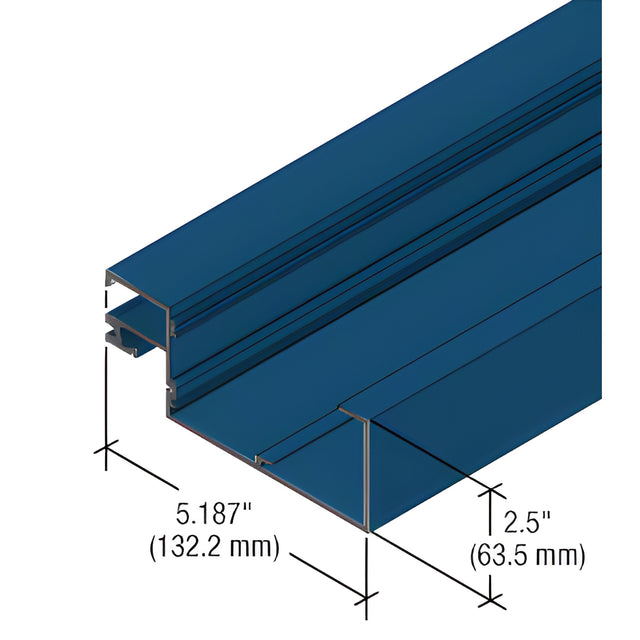 CRL-U.S. Aluminum Custom KYNAR® Paint Head Mullion for StormWall XL