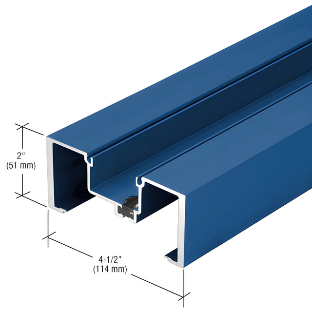 CRL-U.S. Aluminum Custom KYNAR® Paint Heavy-Wall Vertical Mullion, Thermally Improved - 24'-2"