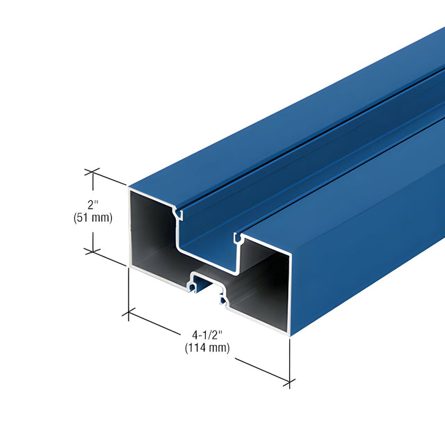 CRL-U.S. Aluminum Custom KYNAR® Paint Hollow Door Jamb Single Acting - 24'-2"