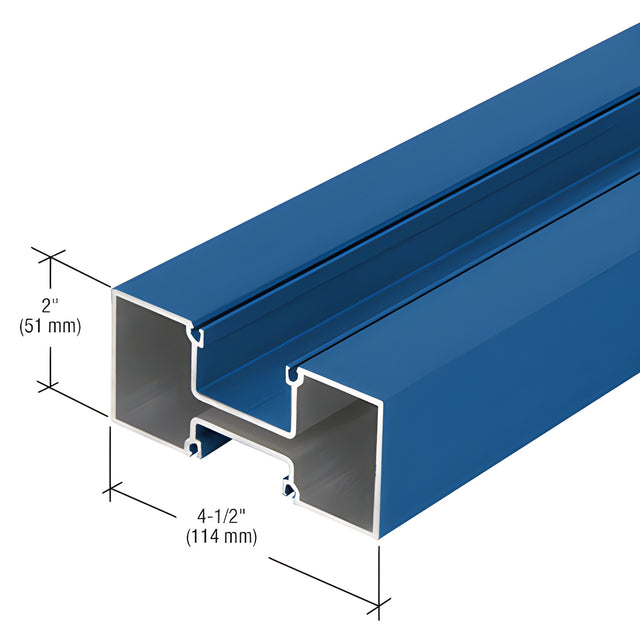 CRL-U.S. Aluminum Custom KYNAR® Paint Hollow Vertical Mullion - 24'-2"
