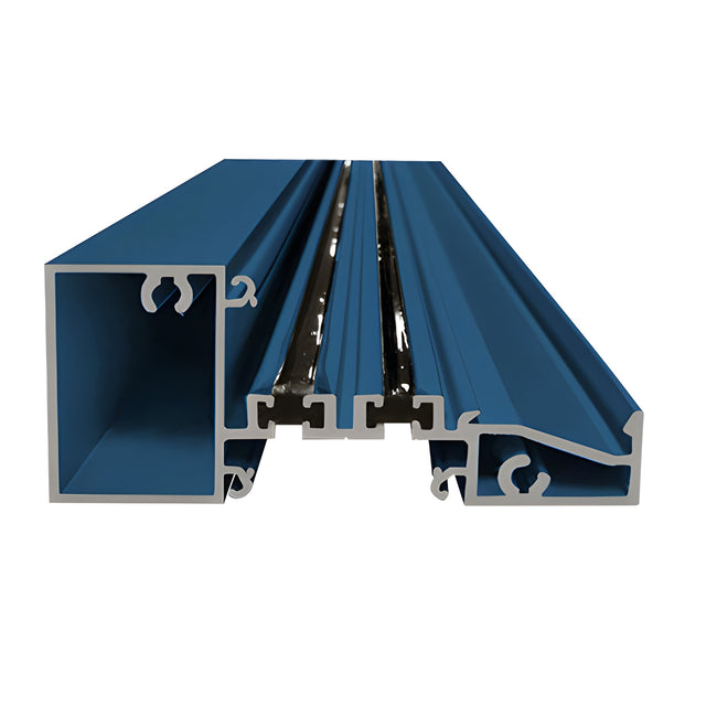CRL-U.S. Aluminum Custom KYNAR® Paint Intermediate Horizontal, Interior Glaze, Dual Thermally Improved - 24'-3"