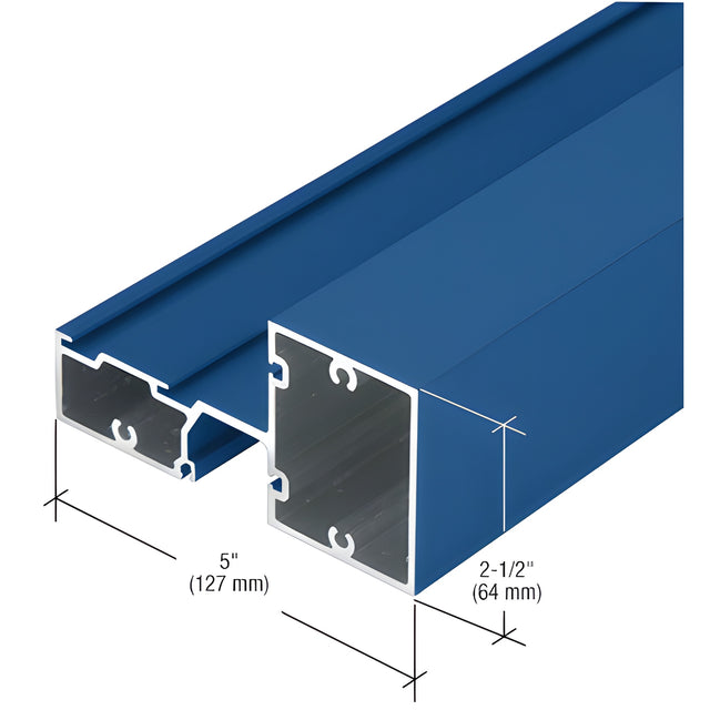 CRL-U.S. Aluminum Custom KYNAR® Paint Intermediate Horizontal Mullion - 24'-2"