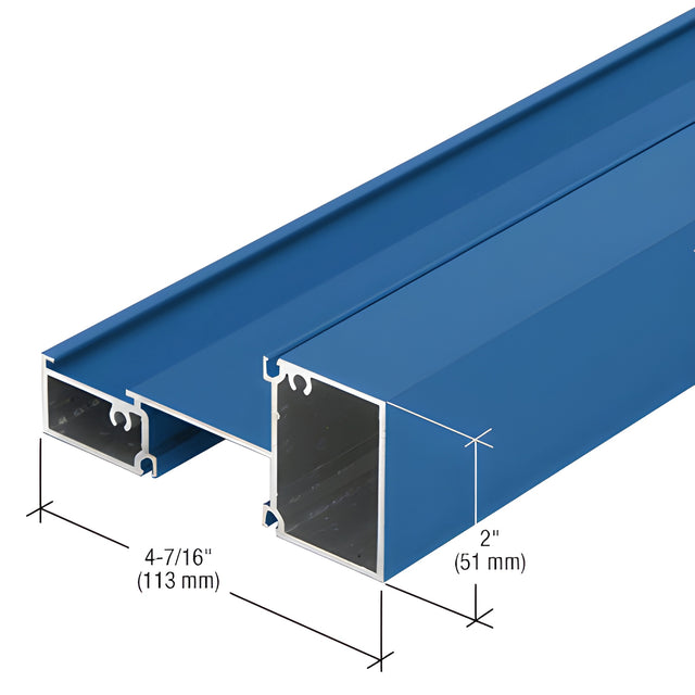 CRL-U.S. Aluminum Custom KYNAR® Paint Intermediate Horizontal Mullion - 24'-2"