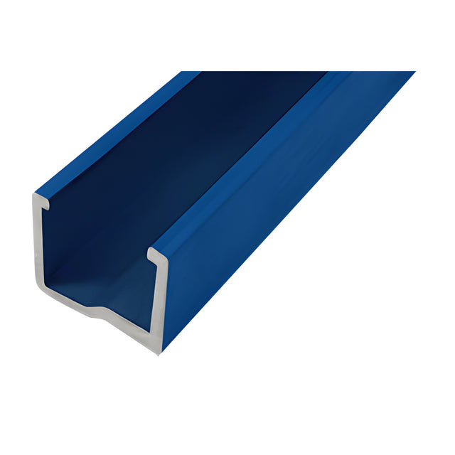 CRL-U.S. Aluminum Custom KYNAR® Paint Jamb Adaptor for 1/4" Spandrel - 24'-2"