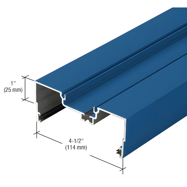 CRL-U.S. Aluminum Custom KYNAR® Paint Male Expansion Mullion, Thermally Improved - 24'-2"