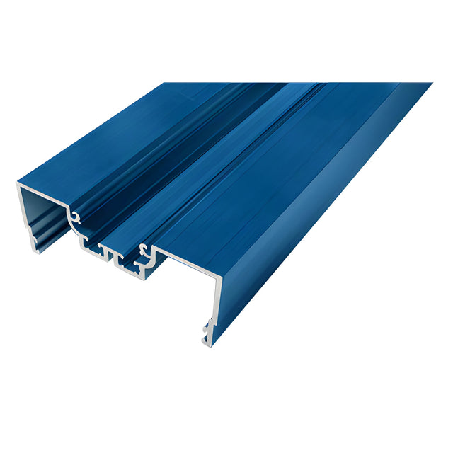 CRL-U.S. Aluminum Custom KYNAR® Paint Male Expansion-Mullion With Weatherstrip, Dual Thermally Improved