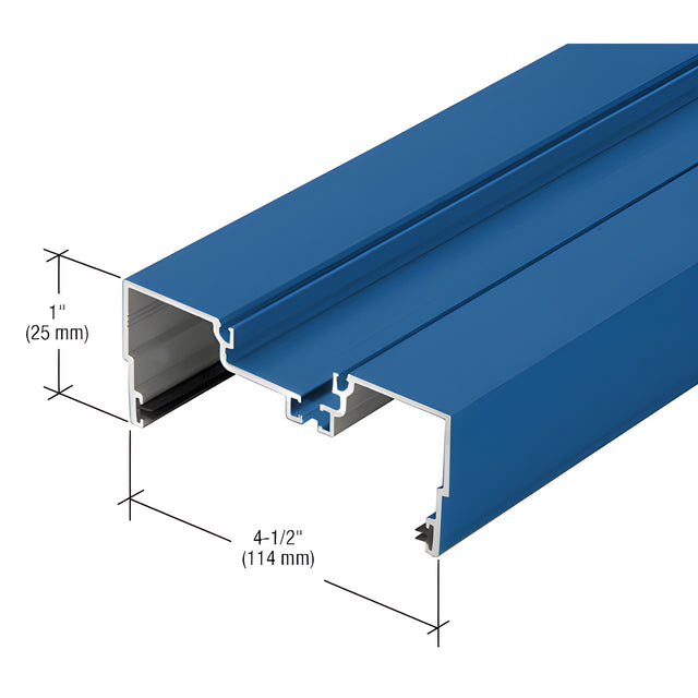 CRL-U.S. Aluminum Custom KYNAR® Paint Male Expansion Mullion with Weatherseal - 24'-2"