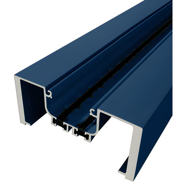CRL-U.S. Aluminum Custom KYNAR® Paint Open Back Heavy Wall Mullion, Dual Thermally Improved - 24'-3"