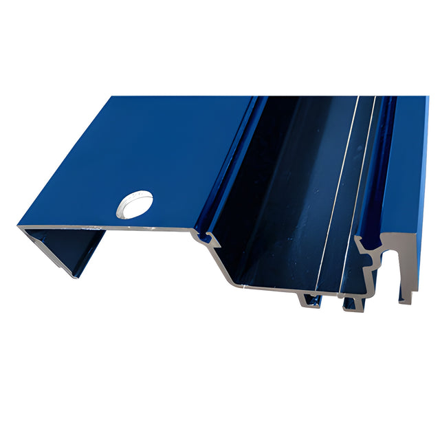 CRL-U.S. Aluminum Custom KYNAR® Paint Series FF451 Thermally Broken Male Intermediate Unitized Vertical, 24'-2"