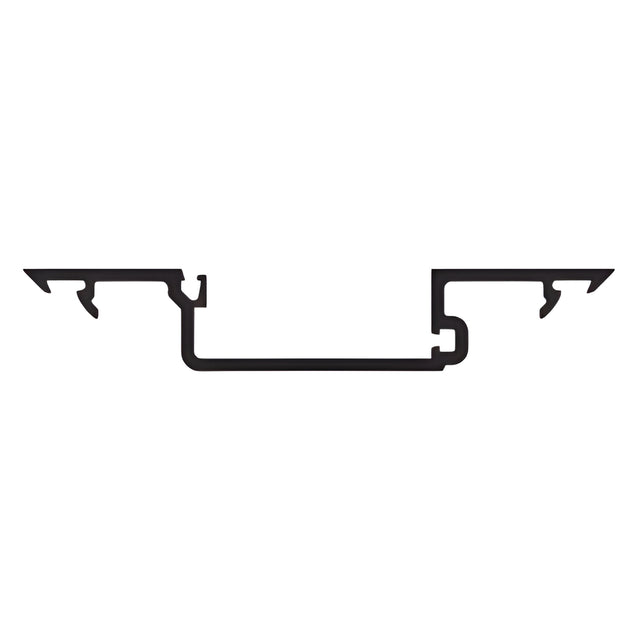 CRL-U.S. Aluminum Custom KYNAR® Paint Shallow Pocket Insert for 1-5/16" Glass - 24'-2"