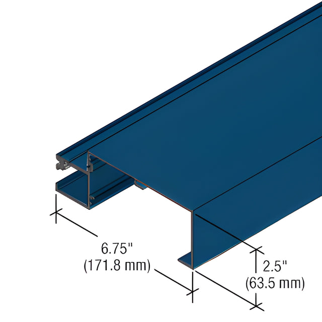 CRL-U.S. Aluminum Custom KYNAR® Paint Sill Mullion for StormWall XL