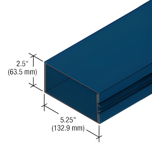 CRL-U.S. Aluminum Custom KYNAR® Paint Structural Glazed Vertical Mullion for StormWall XL