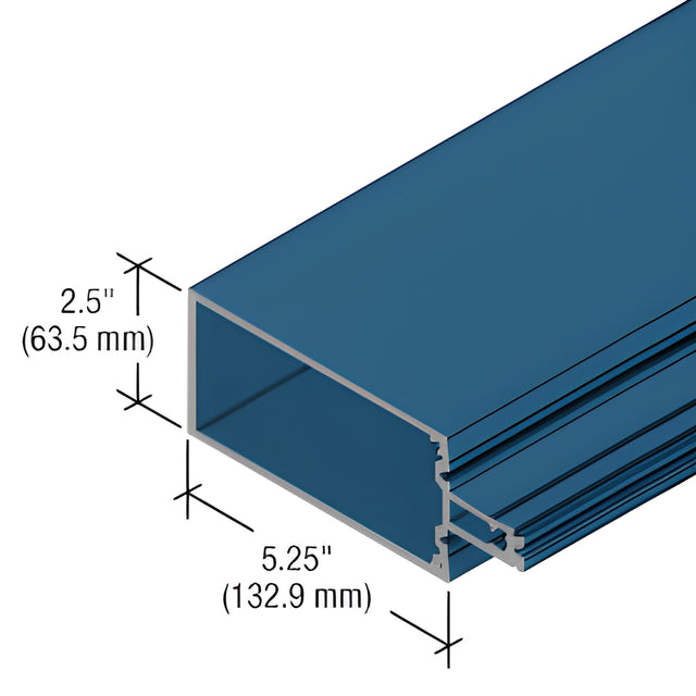 CRL-U.S. Aluminum Custom KYNAR® Paint Vertical/Horizontal Mullion for StormWall XL