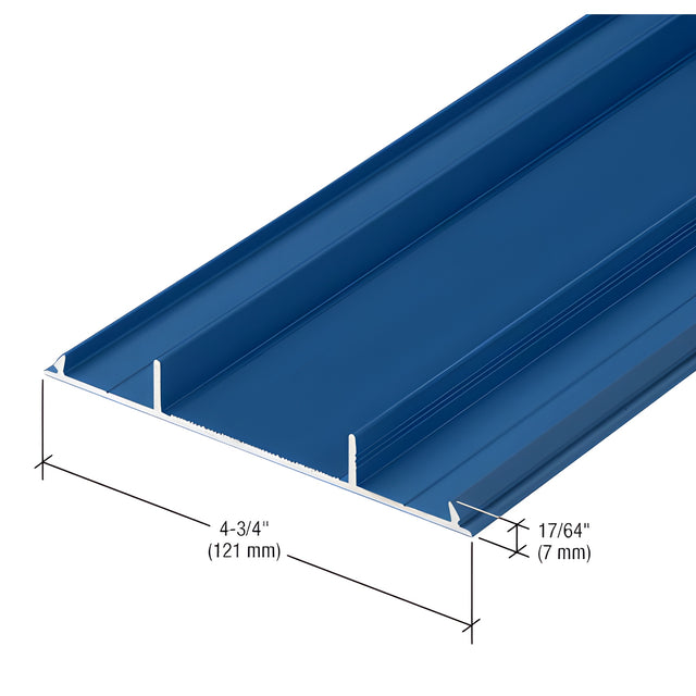 CRL-U.S. Aluminum Custom KYNAR® Paint Vertical Snap-In Insert for TW701 - 24'-2"