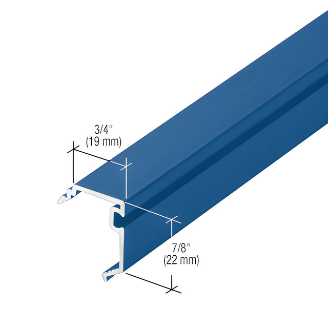 CRL-U.S. Aluminum Custom Paint 1/4" Pocket Reducer - 24'-2"