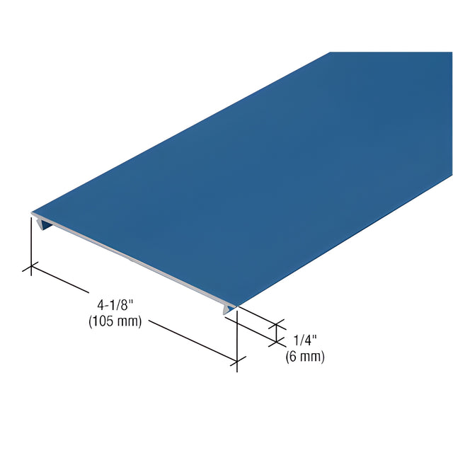 CRL-U.S. Aluminum Custom Paint 4-1/8" Horizontal Insert - 24'-2"