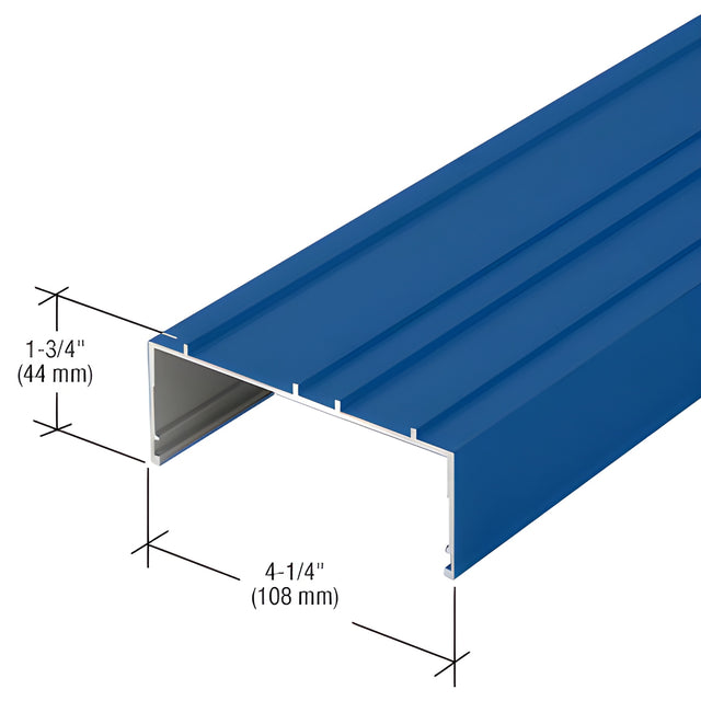 CRL-U.S. Aluminum Custom Paint Stacking Head and Sill Channel - 24'-2"