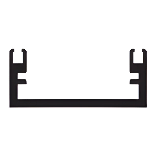 CRL-U.S. Aluminum D-Bar Shallow Back with Holes, Custom Paint- 24'-2"