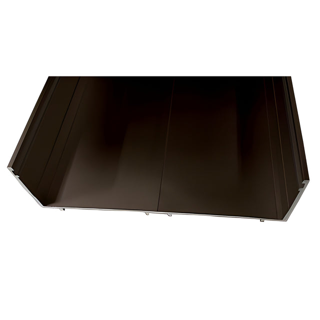 CRL-U.S. Aluminum Dark Bronze Anodized Head/Sill Channel - 24'-2"