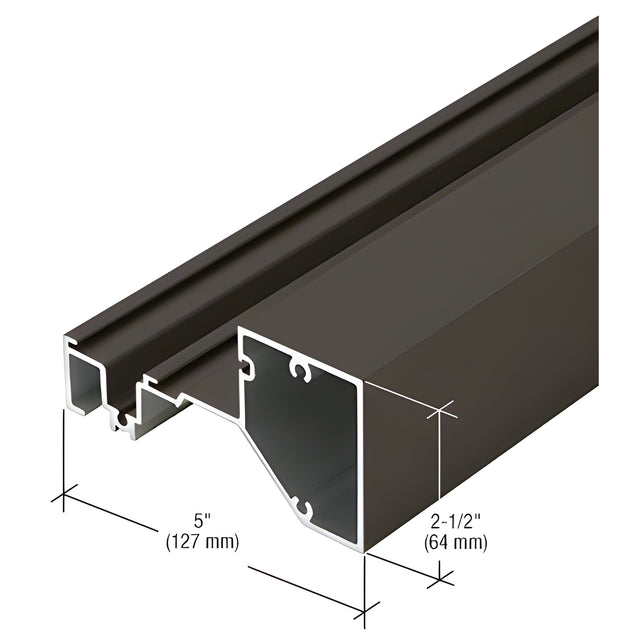 CRL-U.S. Aluminum Dark Bronze/Black Anodized Class 1 Sill - 24'-2"