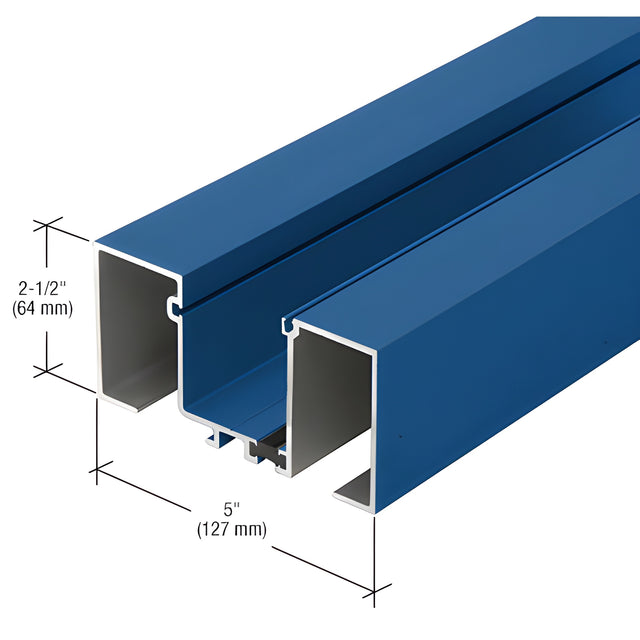 CRL-U.S. Aluminum Deep Pocket Wall Jamb, Thermally Broken, Custom Paint - 24'-2"