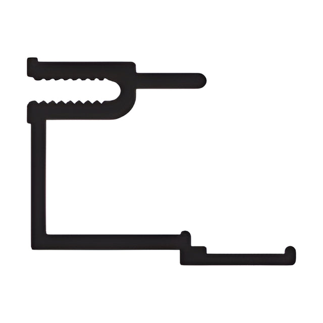 CRL-U.S. Aluminum Door Jamb Adaptor for 1" Glass, Clear Anodized Class 1 - 24'-2"