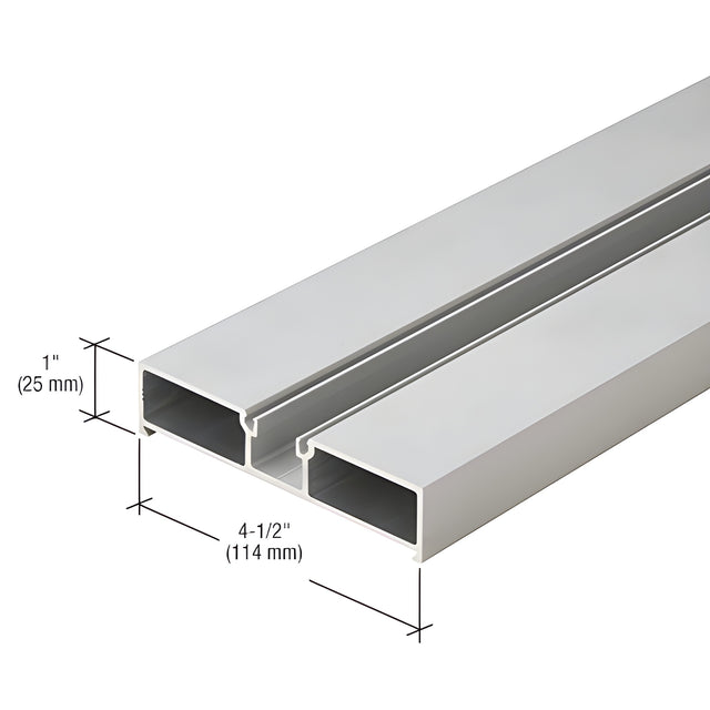 CRL-U.S. Aluminum Door Jamb, Clear Anodized Class 1 - 24'-2"