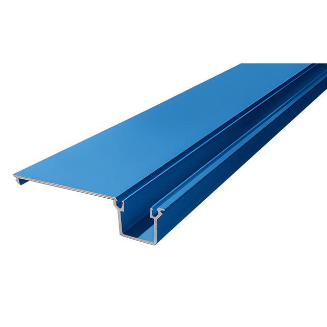 CRL-U.S. Aluminum Door Jamb/Vertical Flat Filler, Custom Paint- 21'-8"