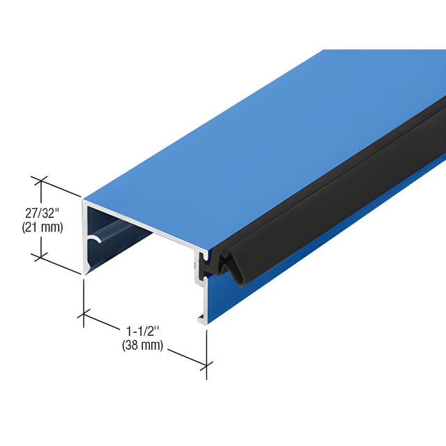 CRL-U.S. Aluminum Door Stop, Custom Paint, 21'-2"