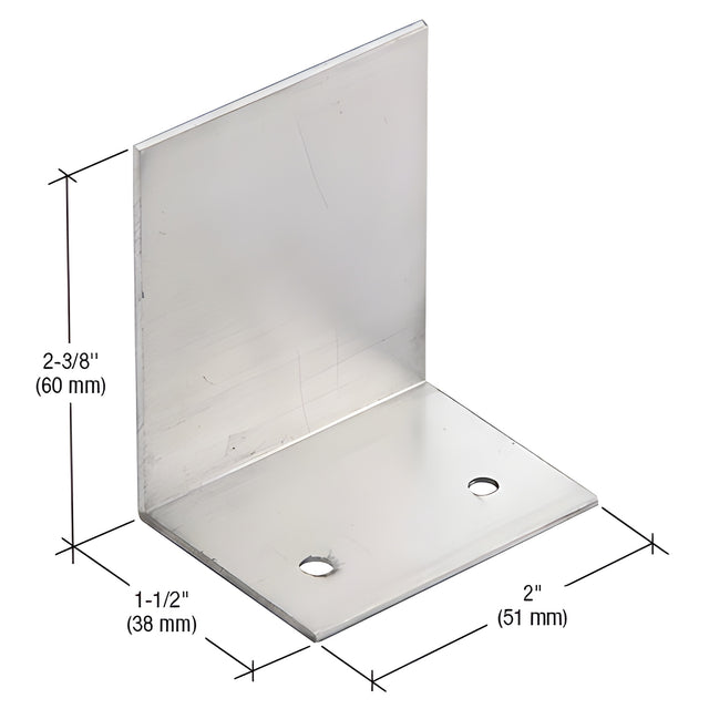 CRL-U.S. Aluminum End Dam for OS175 and OS175SG Window Wall Systems- 20/Pk