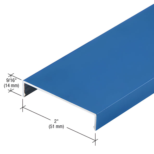 CRL-U.S. Aluminum Face Cap, Custom Paint - 24'-2"