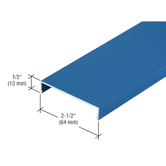 CRL-U.S. Aluminum Face Cap, Custom Paint - 24'-2"