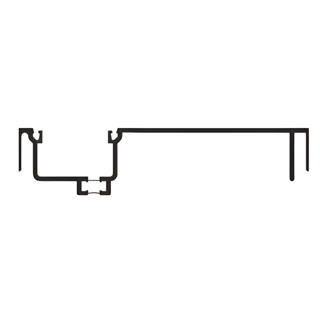 CRL-U.S. Aluminum Female Expansion Mullion, White KYNAR® Paint - 24'-2"