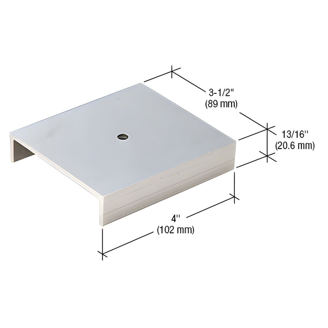 CRL-U.S. Aluminum Head Anchor for FF673, FT673, FF773, and FT773- 30/Pk