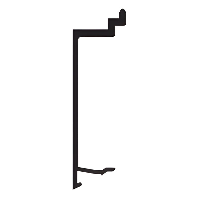 CRL-U.S. Aluminum Head Insert - 24'-2", Dark Bronze/Black Anodized Class 1