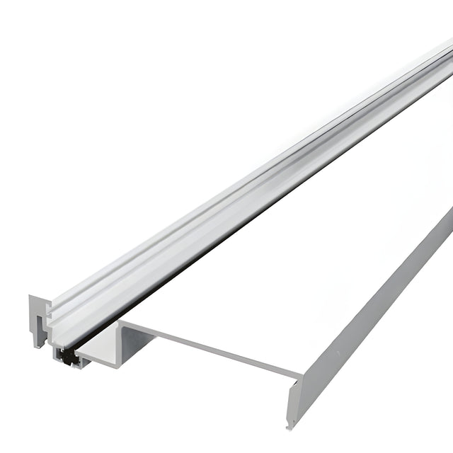 CRL-U.S. Aluminum Heavy-Duty 6" Female Split Mullion, Thermally Improved, White Kynar® Paint- 24'-2"