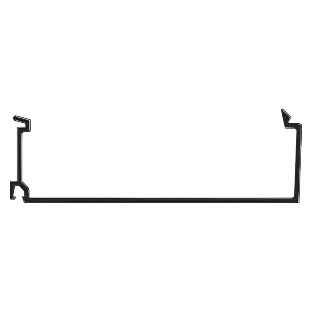 CRL-U.S. Aluminum Inside 1" Glass Stop for OS Window Wall Systems, Dark Bronze Anodized - 24'-2"