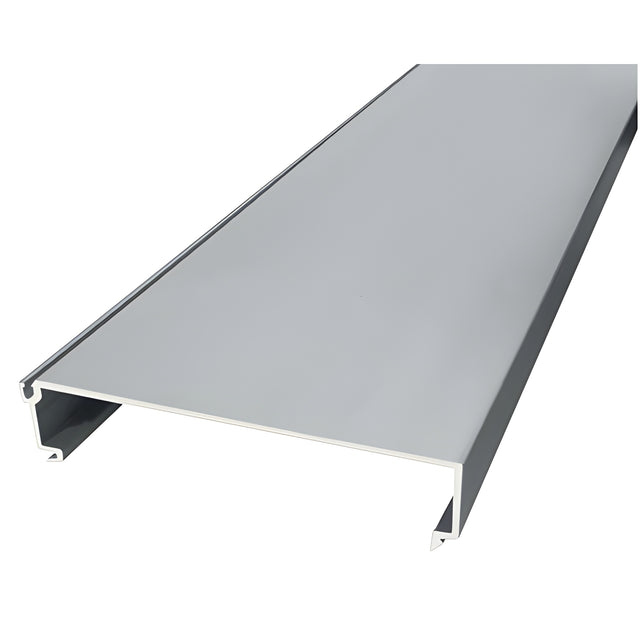 CRL-U.S. Aluminum Interior Glass Bead for FF600 Series Flush Front Storefronts, Mill - 24'-2"