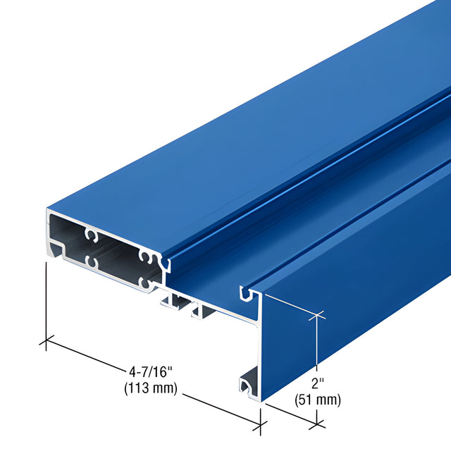 CRL-U.S. Aluminum Interior Glaze Horizontal, Custom Paint - 24'-2"