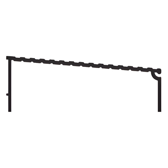 CRL-U.S. Aluminum Interior Upper Threshold Ramp, Dark Bronze/Black Anodized Class 1 21'-4"