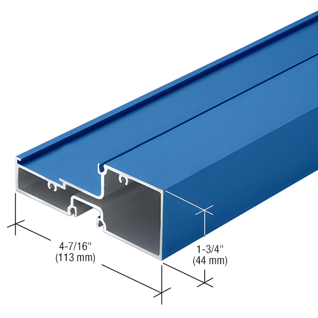 CRL-U.S. Aluminum Intermediate Horizontal Mullion, Custom Paint - 24'-2"