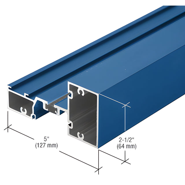 CRL-U.S. Aluminum Intermediate Horizontal Mullion, Thermally Broken, Custom Paint - 24'-2"
