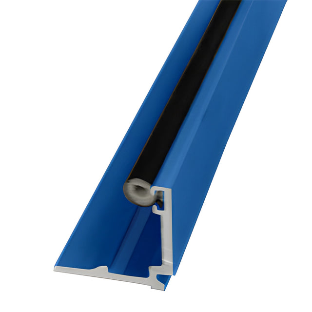 CRL-U.S. Aluminum Jamb Channel Closure with Weatherstrip, Custom Paint - 24'-2"