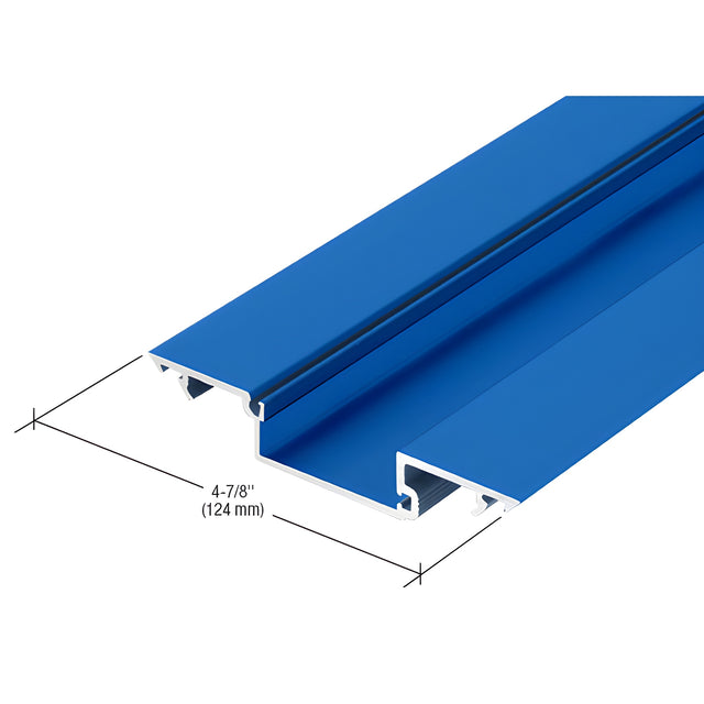 CRL-U.S. Aluminum KYNAR® Custom Paint Shallow Pocket Insert for 1-5/16" Glass - 24'-2"